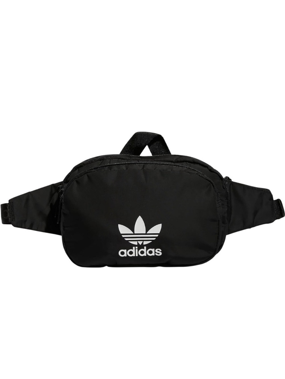 NWT✨ Adidas Originals Black Sport Waist Fanny Pack Travel Festival Bag